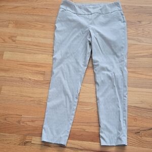 Van Heusen Light Gray Cropped Pants